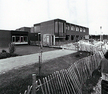 The school under construction in 1980 [PY/PH47/1]